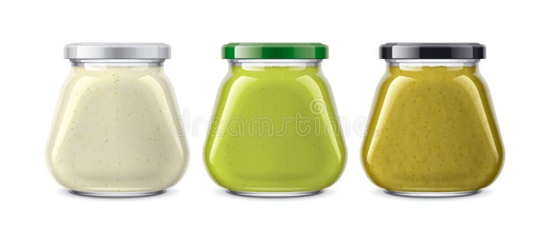 Download Glass Jar Mockup With Sauces Stock Illustration Illustration Of Apple Dessert 156598669 PSD Mockup Templates