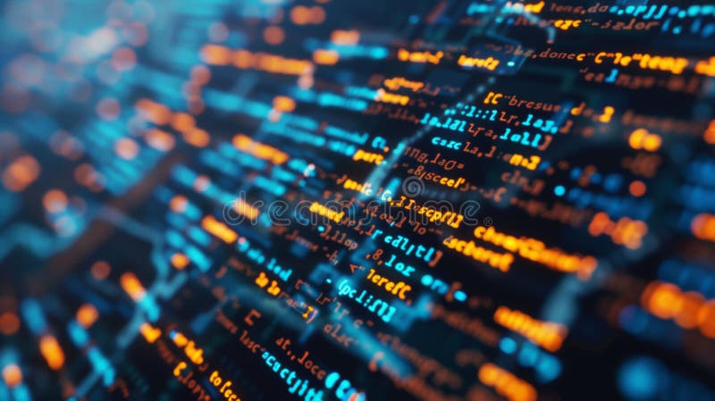 A Detailed Look at Colorful Code on a Screen, Showing Its Vibrancy and ...