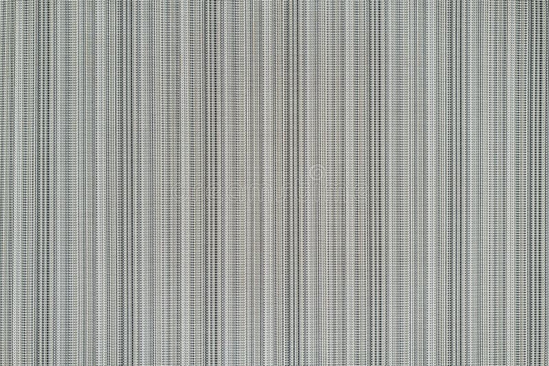 Detailed Patterns in the Stitching of a Curtain in a Window Stock Photo