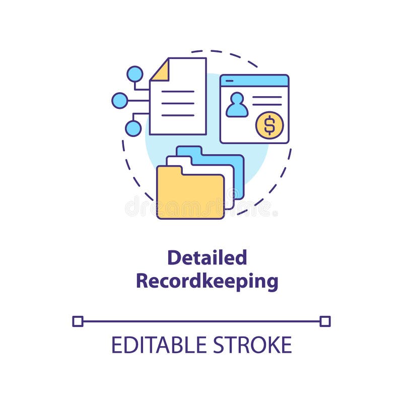 Recordkeeping Stock Illustrations 411 Recordkeeping Stock