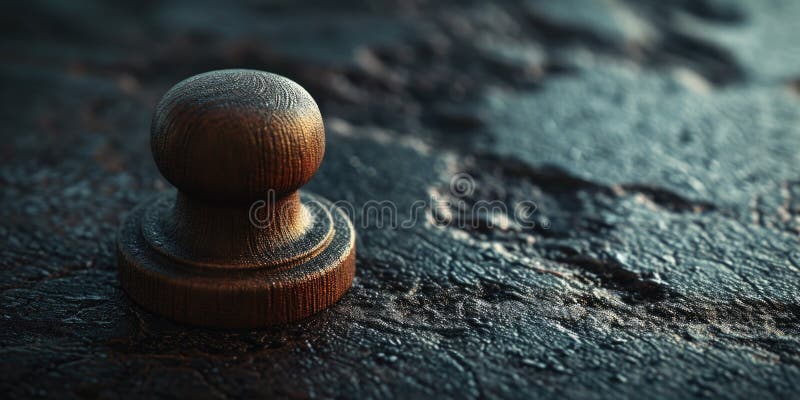 A detailed view of a wooden object placed on a surface. Ideal for adding a touch of rustic charm to various projects and stock photos