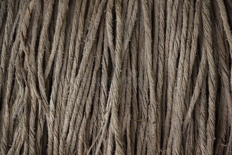 Details of the Cloth, Rub the Dirt Floor in the Near Term. Stock Image