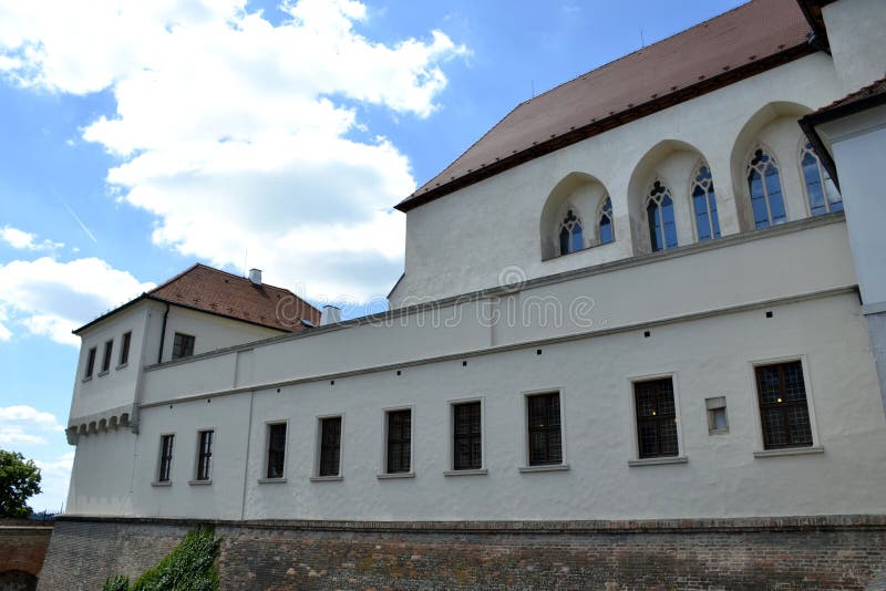 Details en architectuur van Brno stock afbeelding