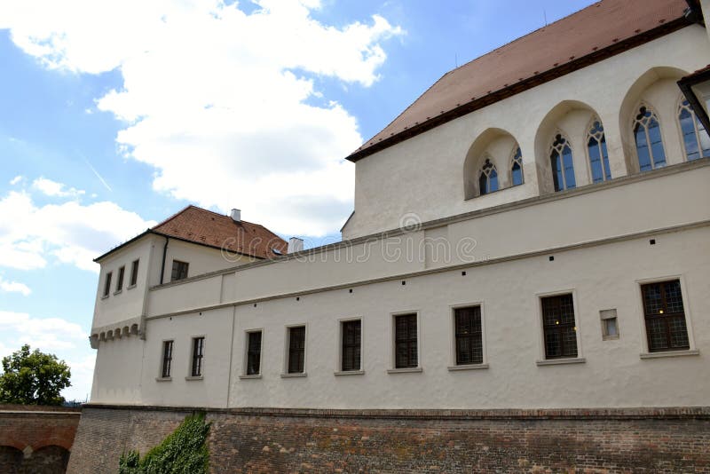 Details en architectuur van Brno stock afbeeldingen