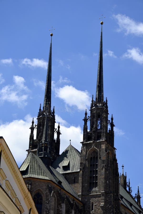 Details en architectuur van Brno royalty-vrije stock foto's