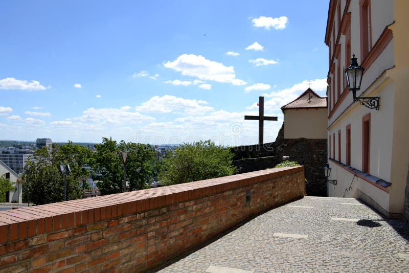 Details en architectuur van Brno royalty-vrije stock foto's