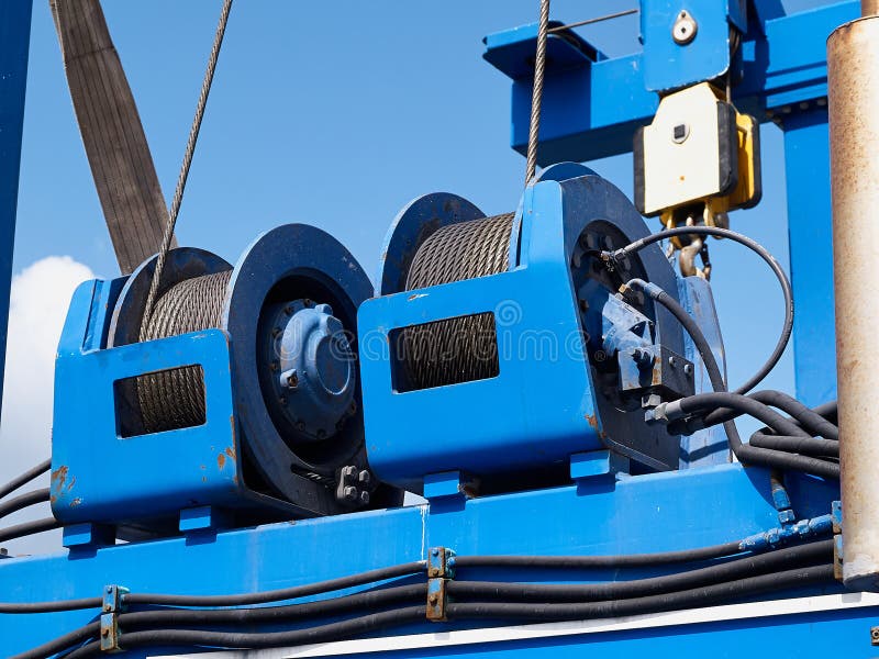 Details of Industrial Cable Drums Stock Image Image of factory