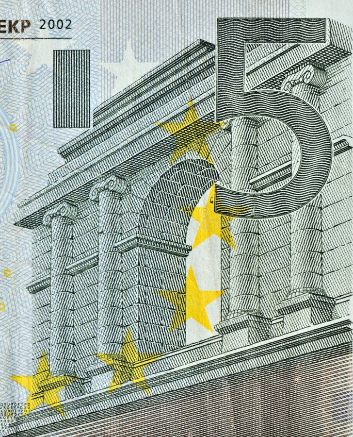 details of a part of euro banknote of 50 face value. details of a part of euro banknote of 50 face value