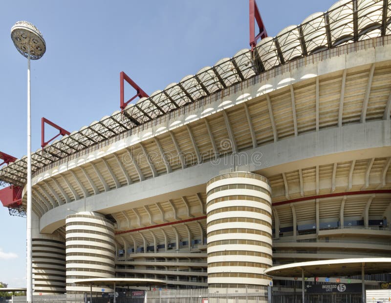 Giuseppe Meazza, San Siro Italian football stadium, Milan, Italy, HD  wallpaper