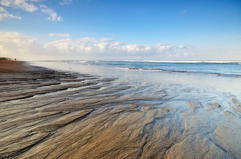 Details of Sand on the Beach stock image Details of Sand on the Beach stock image