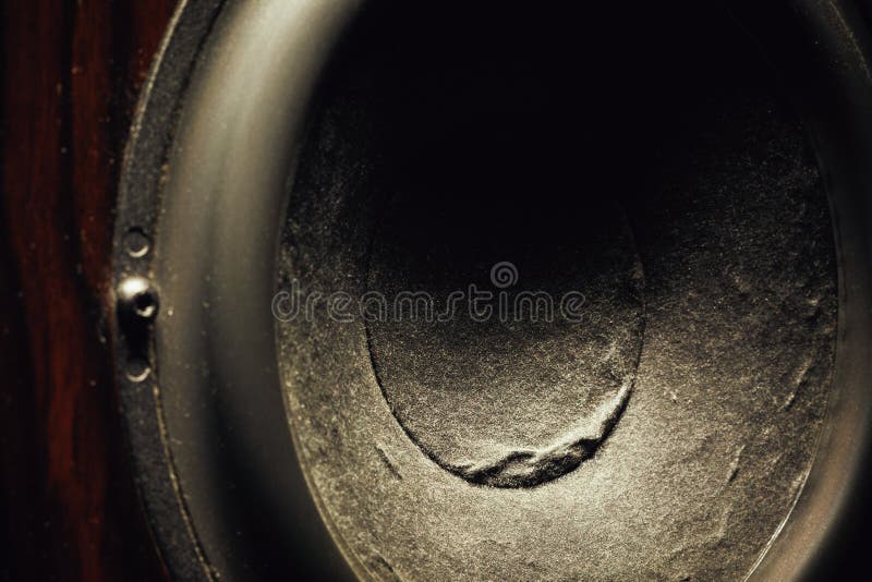 Big Speaker Woofer stock photo. Image of frequency, concept 105627038