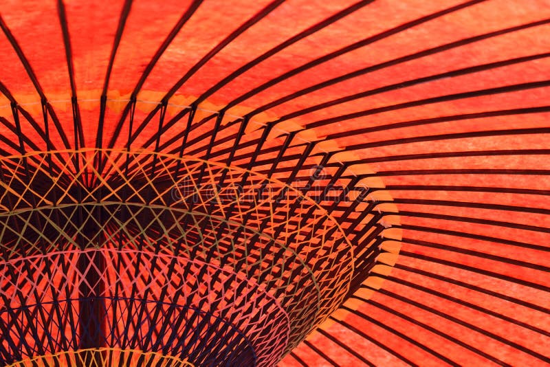 ROMISBABA Japanischer Papier-Schirm Mit Holzgriff - Traditioneller Handschirm Für Fotos, Theater & Dekoration