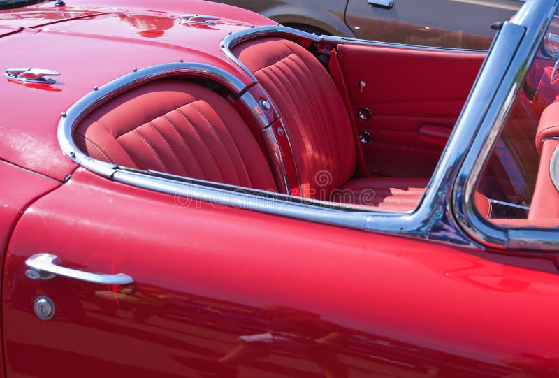 Detalhe de carro do vintage fotos de stock Detalhe de carro do vintage fotos de stock