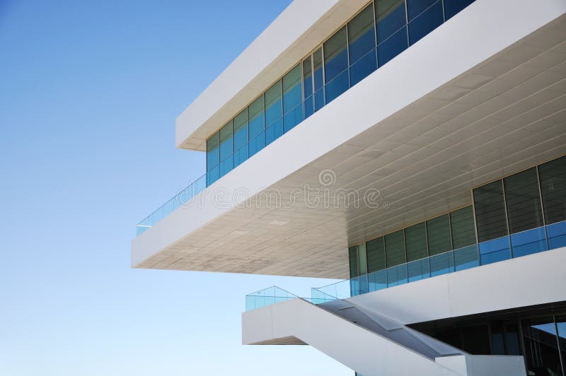 Detalhe moderno da arquitetura