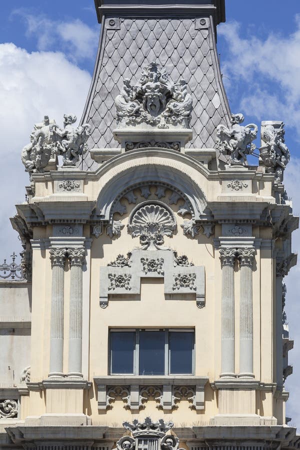 Detalhes de porto histórico da construção de Barcelona, porto Vell, Espanha fotografia de stock Detalhes de porto histórico da construção de Barcelona, porto Vell, Espanha fotografia de stock