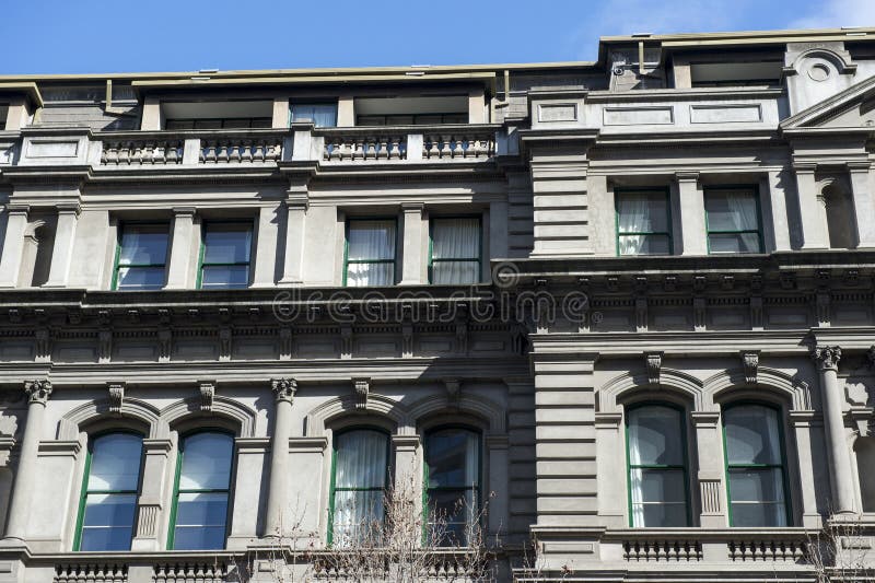 Detalle de la arquitectura del edificio en Australia foto de archivo Detalle de la arquitectura del edificio en Australia foto de archivo