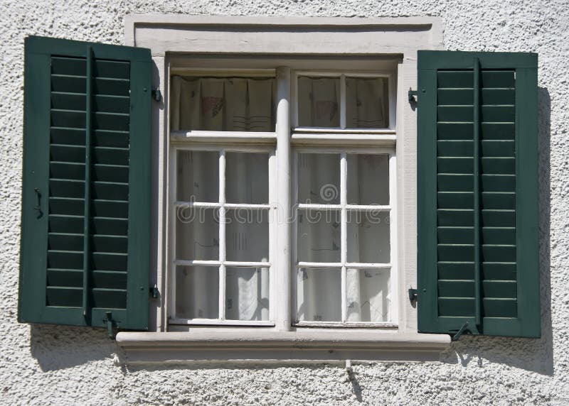 Detalle suizo de la ventana