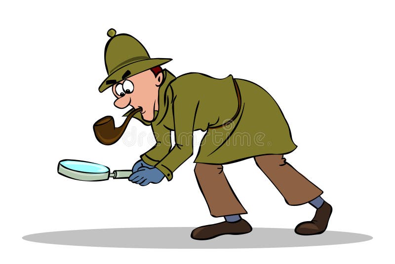 Detective Home Character. Stock Vector - Illustration of finding, crime: 123107068 Detective Home Character. Stock Vector - Illustration of finding, crime: 123107068