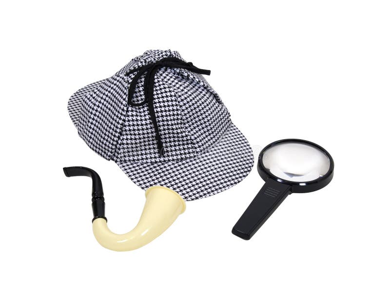 Detective kit stock image. Image of look, headwear, brim 10637115