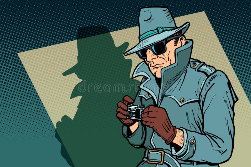 Detective spy, shadow