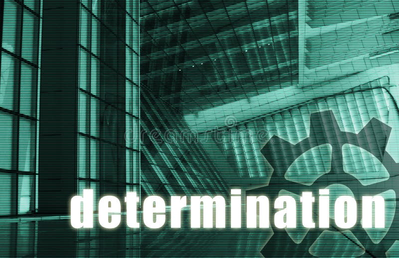 determinacja royalty ilustracja determinacja royalty ilustracja