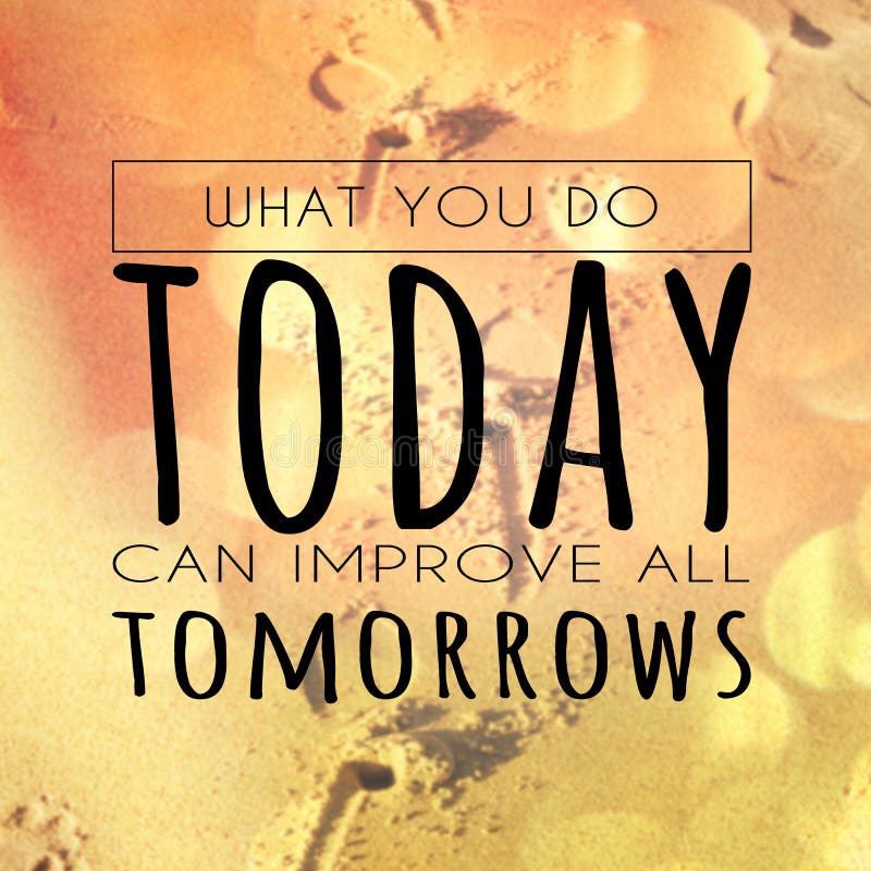 Determination concept with motivational quote stock illustration Determination concept with motivational quote stock illustration
