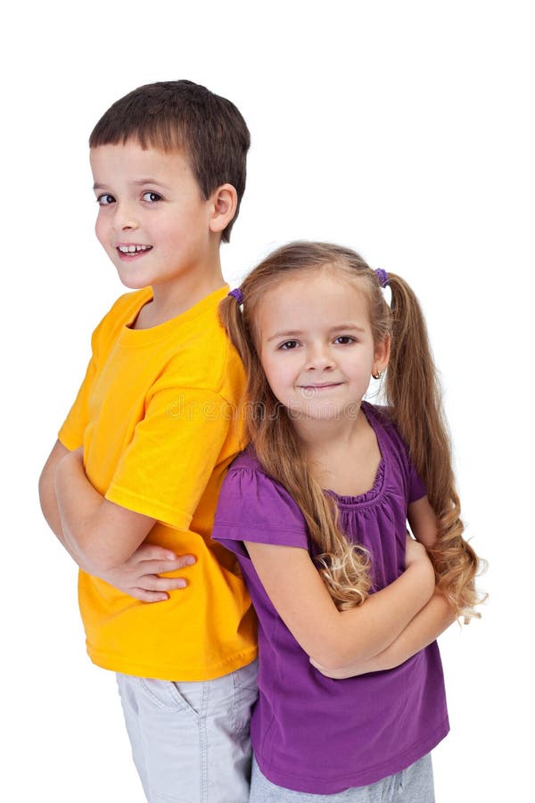 Determined and Confident Kids Stock Photo - Image of preschooler,  caucasian: 23864636