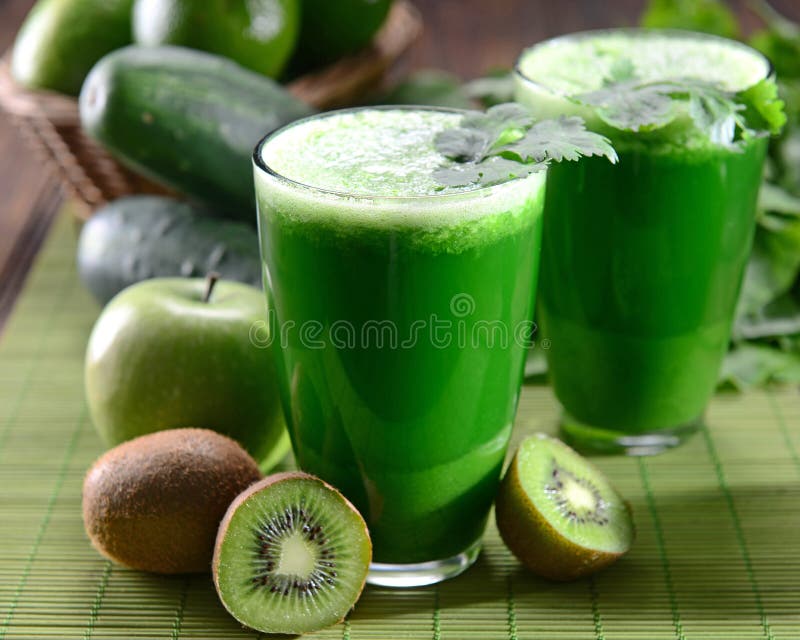 Detoxifying sok zdjęcie royalty free