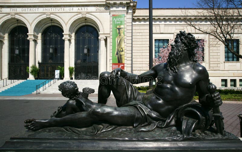 Detroit Art Museum. The Detroit Institute of Arts has been a beacon of culture for the Detroit area for well over a century. Founded in 1885, the museum was stock photography Detroit Art Museum. The Detroit Institute of Arts has been a beacon of culture for the Detroit area for well over a century. Founded in 1885, the museum was stock photography