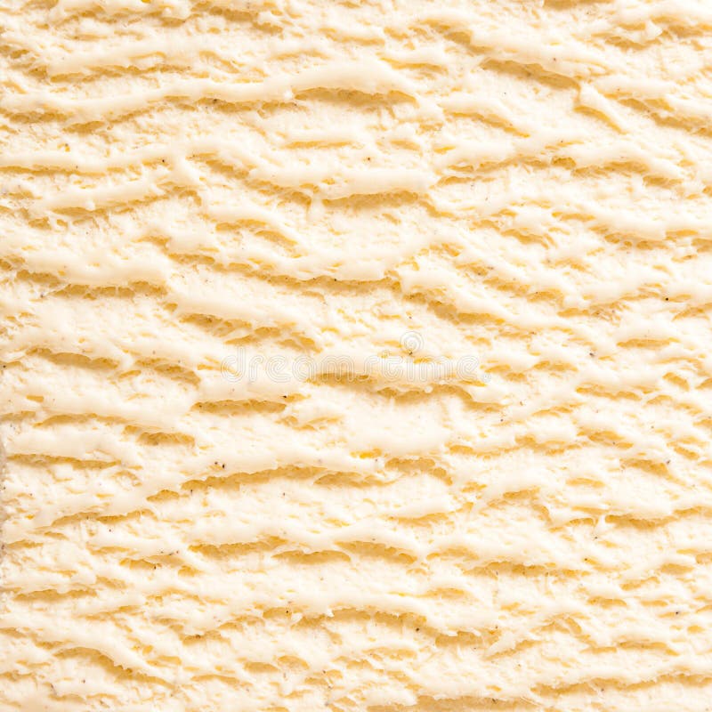 Abstract Texture Background - Close Up of Ridges in Surface of Creamy, Sweet and Cold Vanilla Bourbon Frozen Dairy Ice Cream Dessert. Abstract Texture Background - Close Up of Ridges in Surface of Creamy, Sweet and Cold Vanilla Bourbon Frozen Dairy Ice Cream Dessert