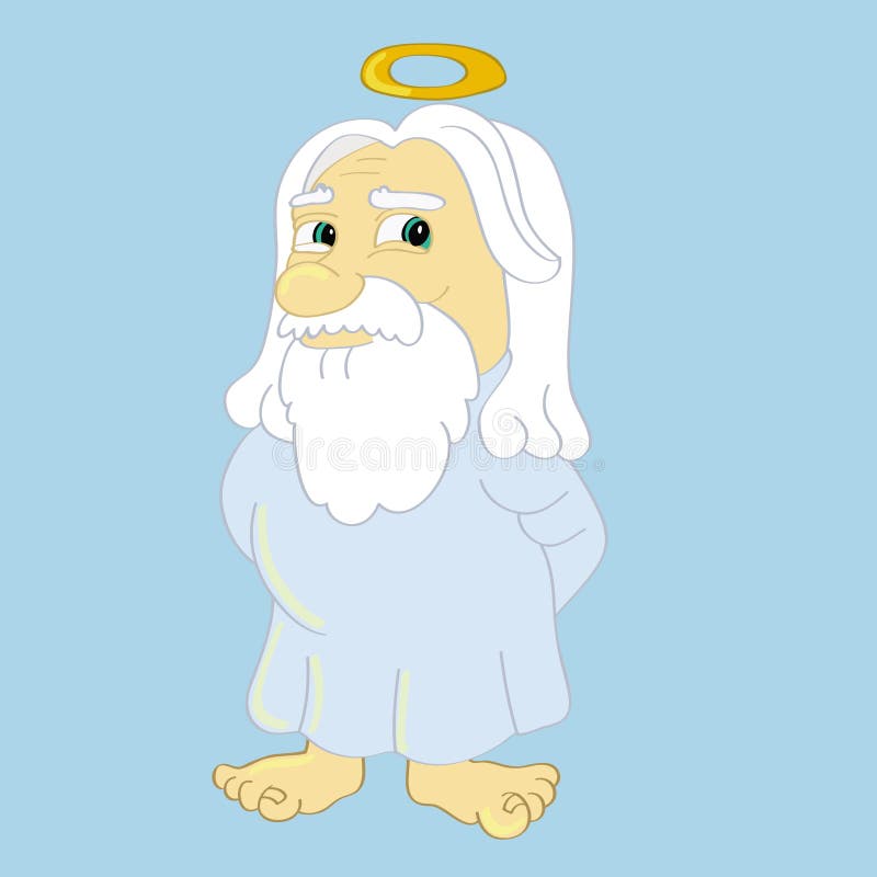 Deus ilustração stock Deus ilustração stock