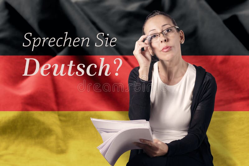 German Learning language stock image. Image of lesson 23700131