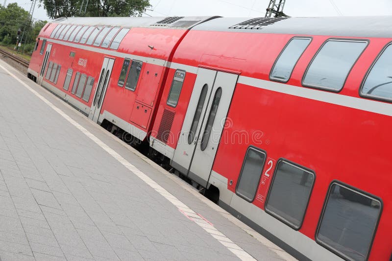 Deutsche Bahn pociąg zdjęcie royalty free Deutsche Bahn pociąg zdjęcie royalty free