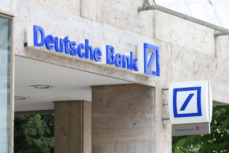 Deutsche Bank editorial stock photo. Image of banking 37761113