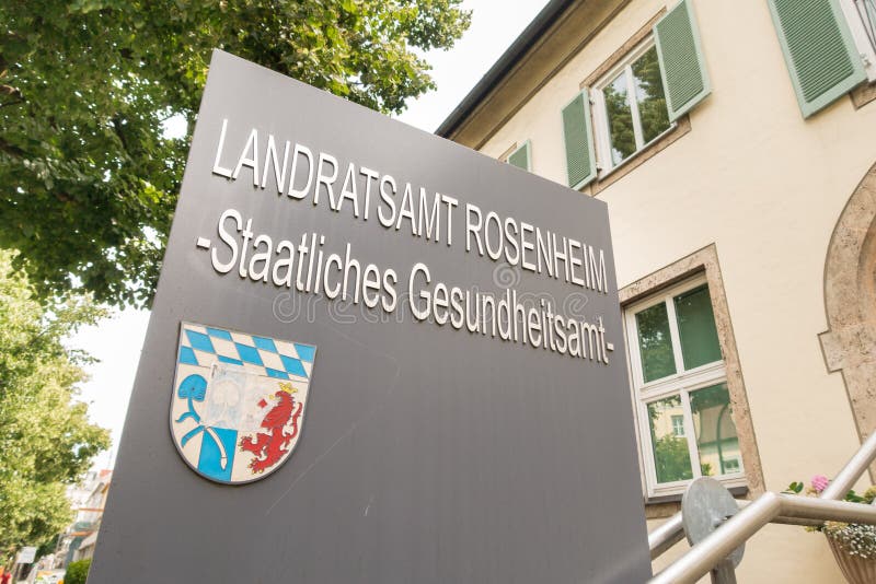 Deutsches Gesundheitsamt stockfotografie Deutsches Gesundheitsamt stockfotografie