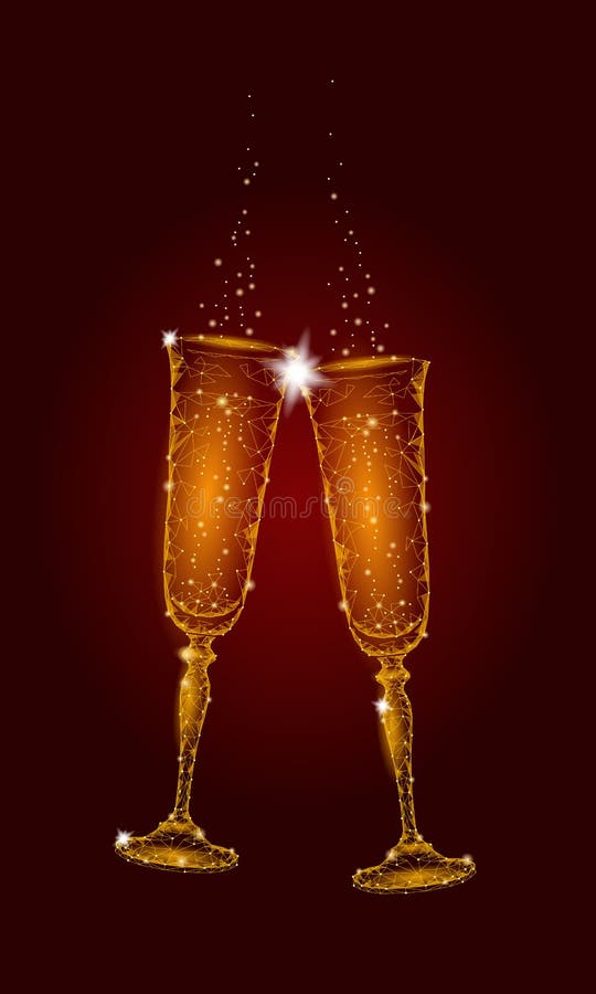 Deux Etincelles Rougeoyantes D Or De Champagne En Verre Concept De Carte De Voeux De Valentine Day De Bonne Annee Couples Romanti Illustration De Vecteur Illustration Du Carte Annee Deux Etincelles Rougeoyantes D Or De Champagne En Verre Concept De Carte De Voeux De Valentine Day De Bonne Annee Couples Romanti Illustration De Vecteur Illustration Du Carte Annee