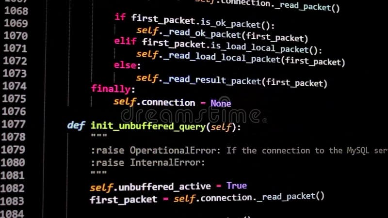 Developer software source code screen programming code writing script programmer editing code background software source code