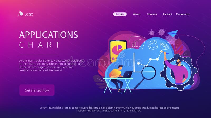 Cloud management concept vector illustration. royalty free illustration Cloud management concept vector illustration. royalty free illustration