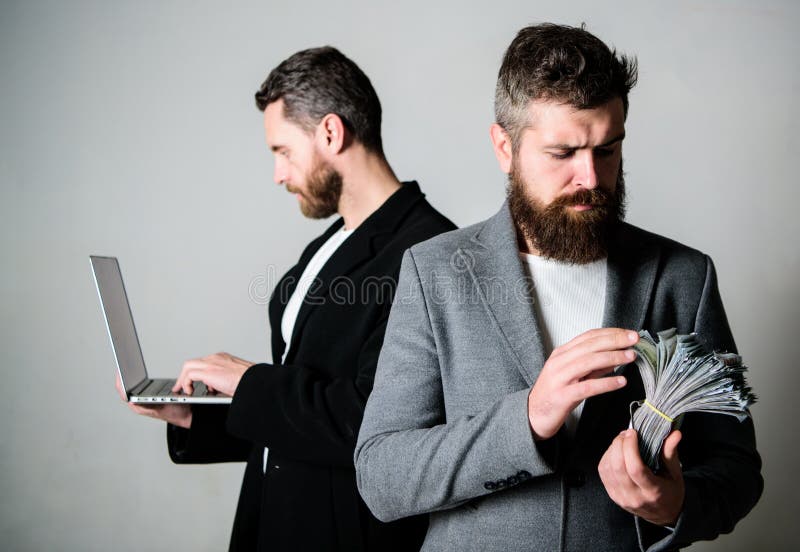 Developing applications. Digital technology. IT business. Online business. Earn money online business. They know how to stock image