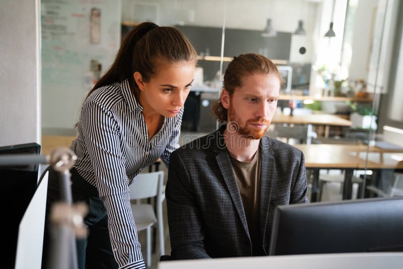 Developing programming and coding technologies. Website design. Programmer working in a software develop company office. Developing programmer stock images, royalty-free photos and pictures