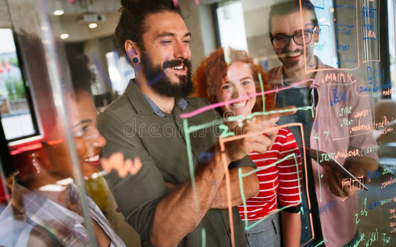 Developing programming and coding technologies. Website design. Programmer working in a software develop company office. Developing programmer stock images, royalty-free photos and pictures