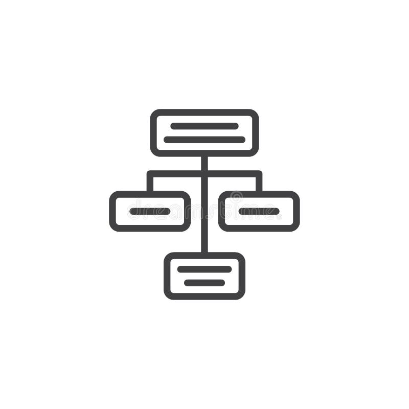 Development outline icon royalty free illustration Development outline icon royalty free illustration