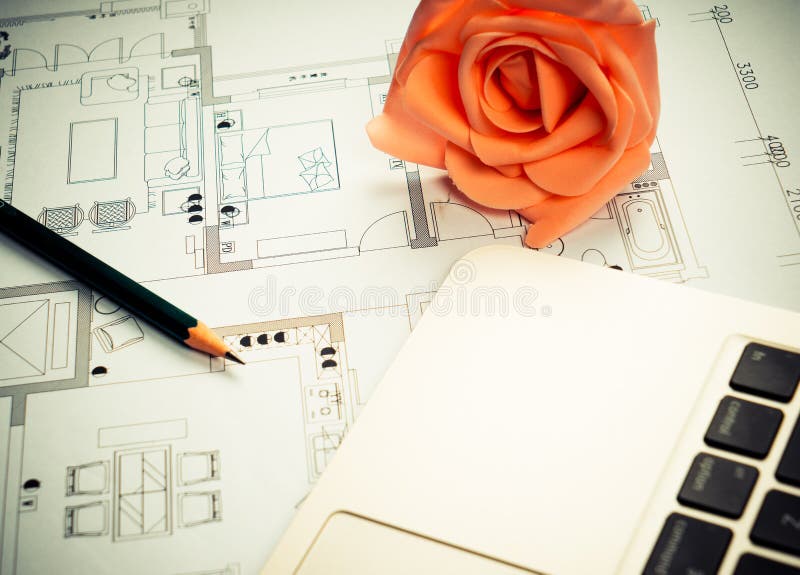 The development of technology project royalty free stock images