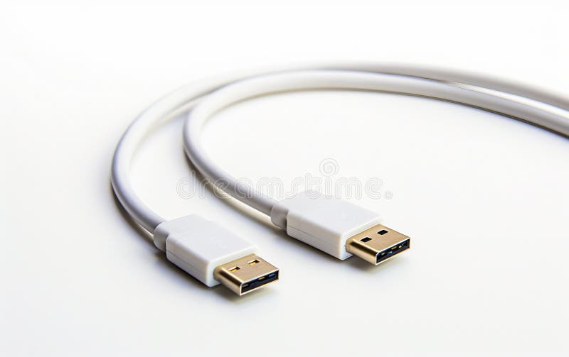 Device Charging Link on White Background royalty free illustration