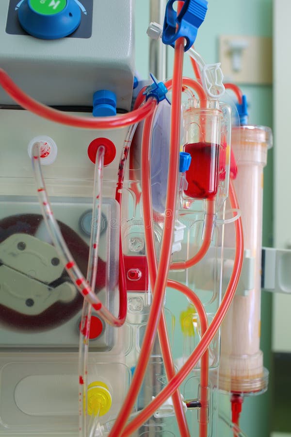 Hemodialysis machine. stock image. Image of cleaning 30961913