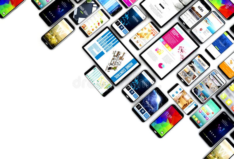devices user ux royalty free illustration devices user ux royalty free illustration