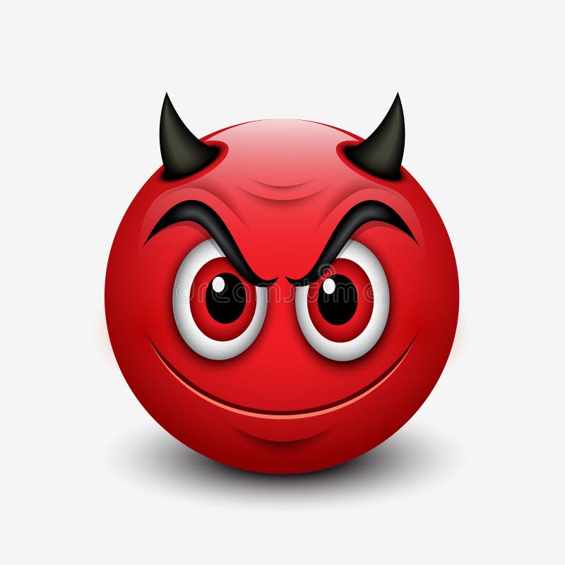 Devil Emoji SVG