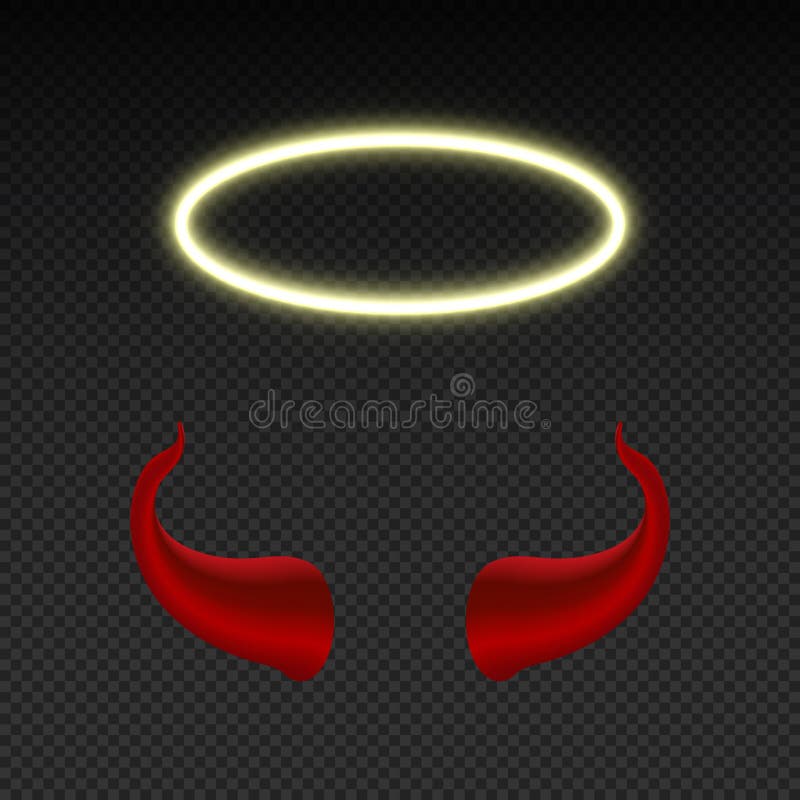 Heaven or hell - two sign posts pointing in opposite directions, one  upwards to paradise the other one downwards for the the bad, evil, wicked,  sinful people. Isolated vector over white. Stock