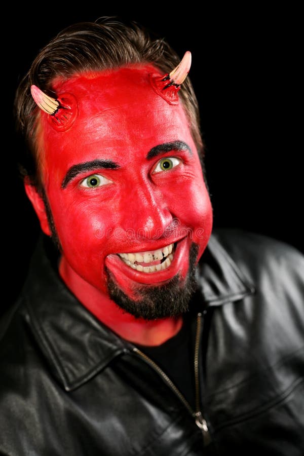 Devil Man stock image. Image of demon, evil, goatee, anger - 11200883