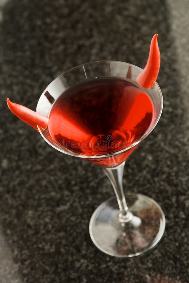 Halloween Drinks Devil S Blood Cocktail Stock Photo Image of hard, dark 11097134